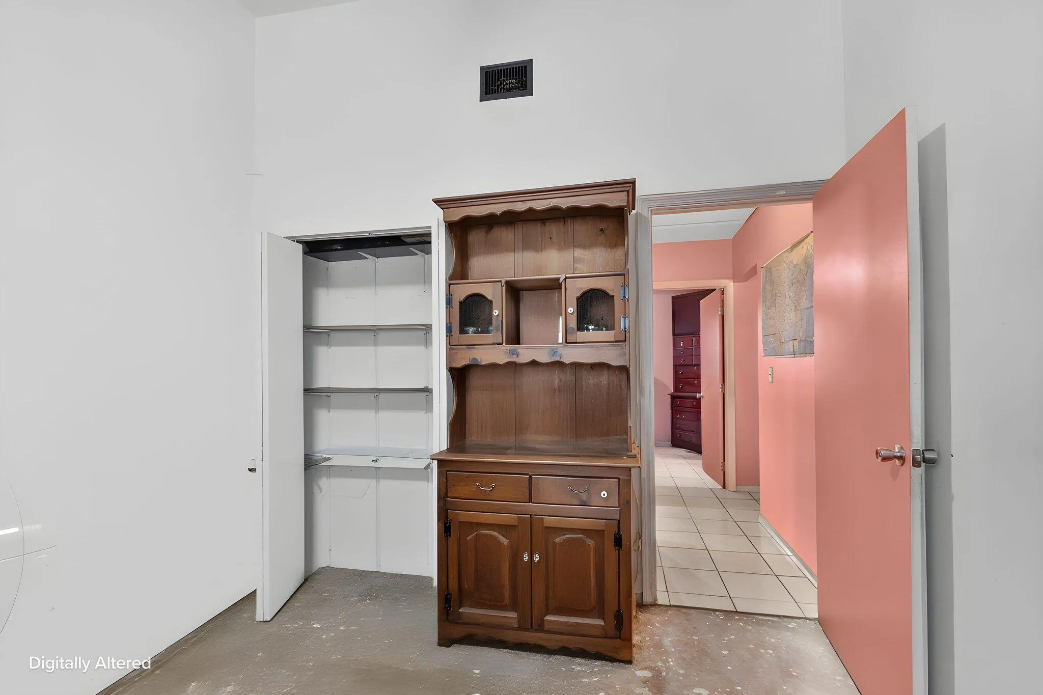 digitally altered - furniture removed