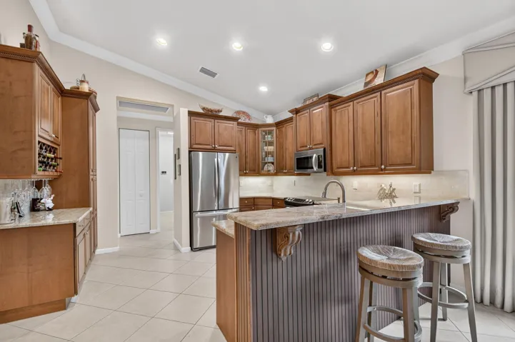 Kitchen with Counter