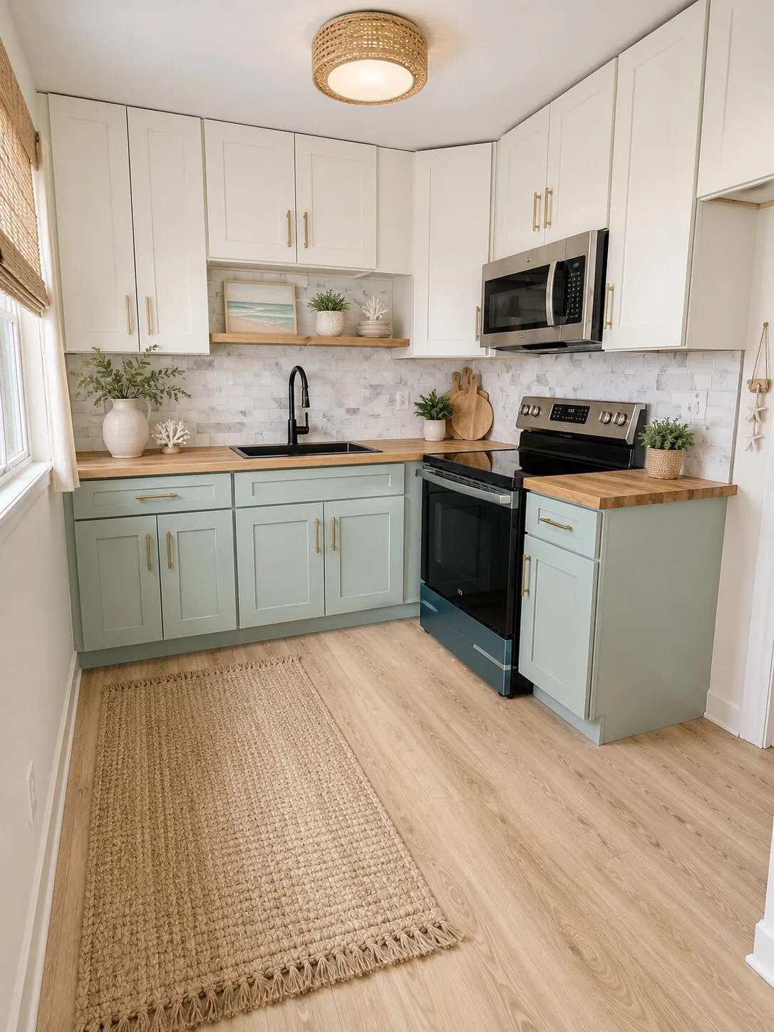 Staged Kitchen