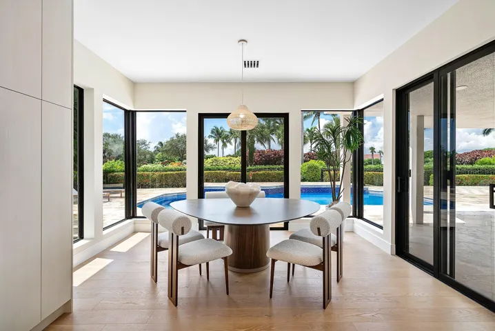 Eat in kitchen with view