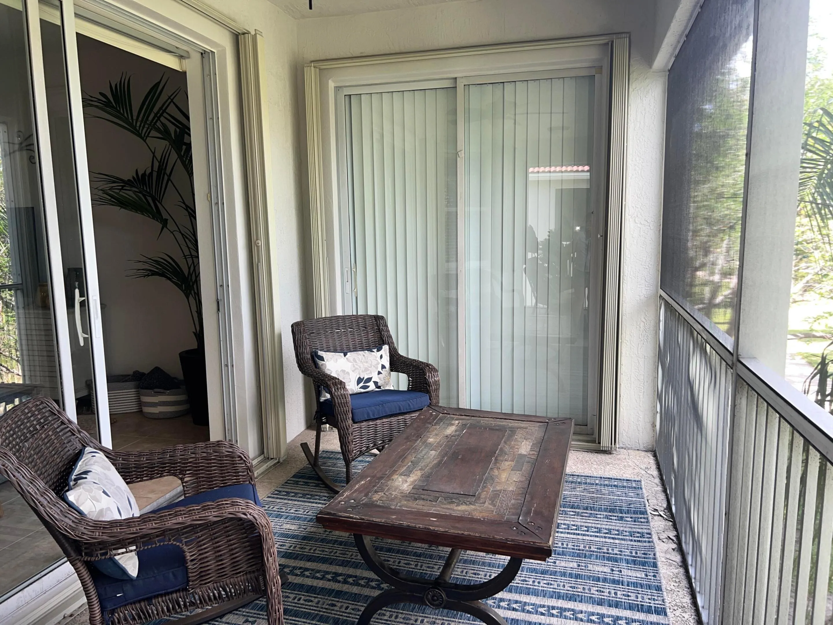 Outside Screened Patio