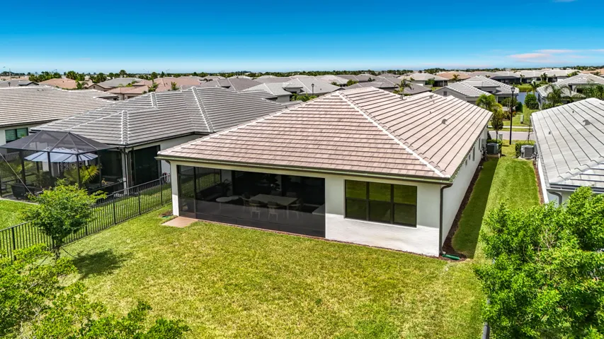 Aerial Back of Home