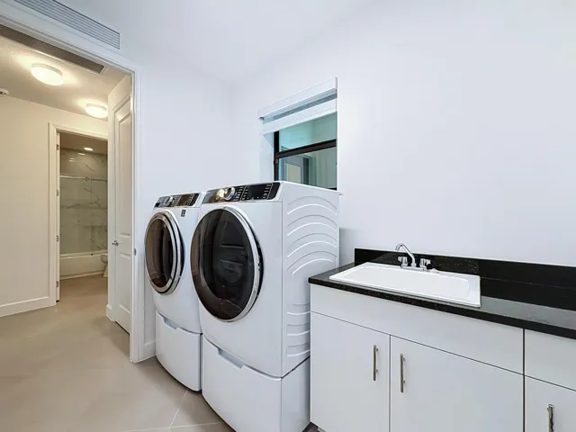 Laundry Room off of garage