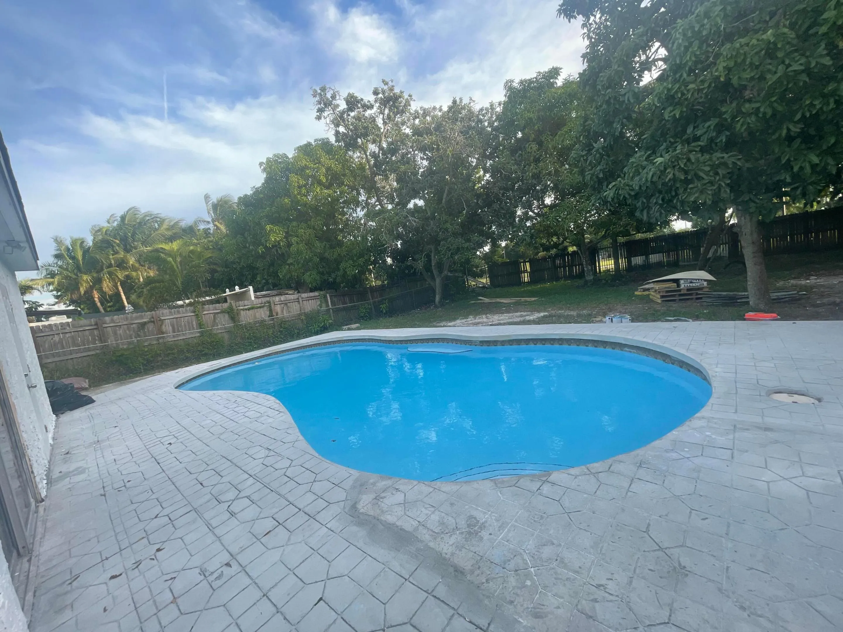 Pool full view