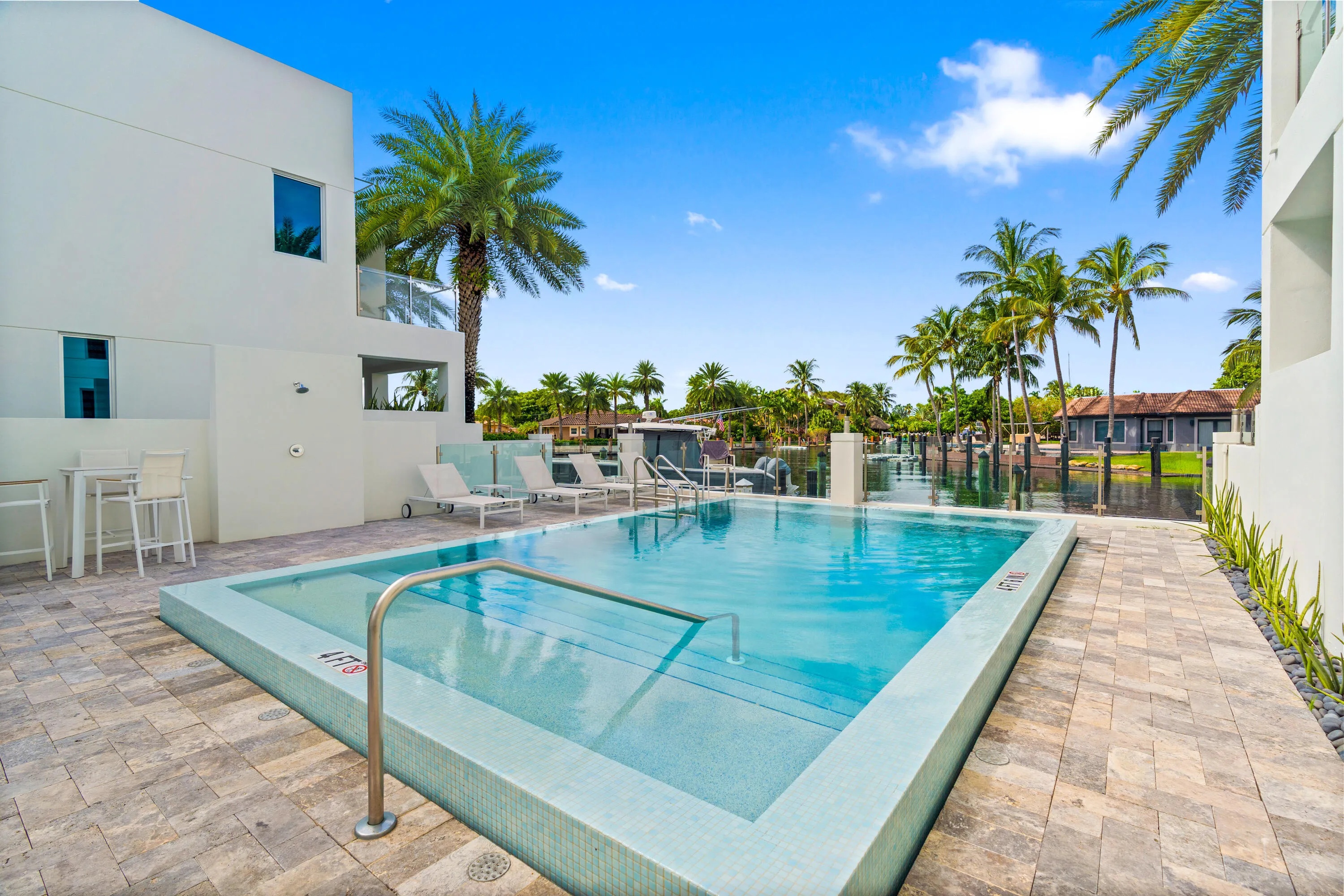 221 Shore Ct Community Pool. A remarkable luxury townhome rental that redefines upscale living in the heart of Lauderdale By The Sea. This beautifully designed 3,027 sq. ft residence features 4 spacious beds & 4 baths, making it perfect for families or those who love to entertain.The home also offers an outdoor kitchen and BBQ area, along with a private plunge pool that invites relaxation and fun. For boating enthusiasts, a boat slip is also available for rent. Easy access to a plethora of amenities, beach, dining, & entertainment.
