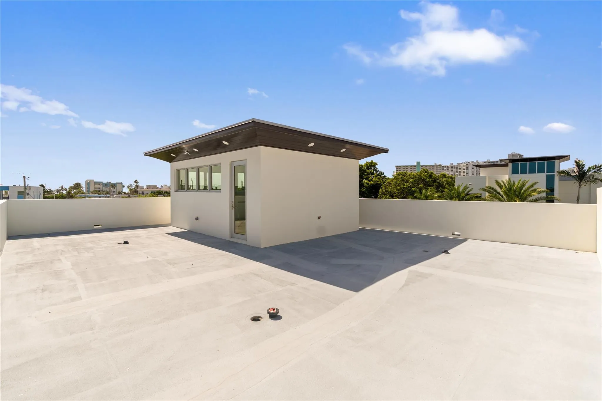 Rooftop area