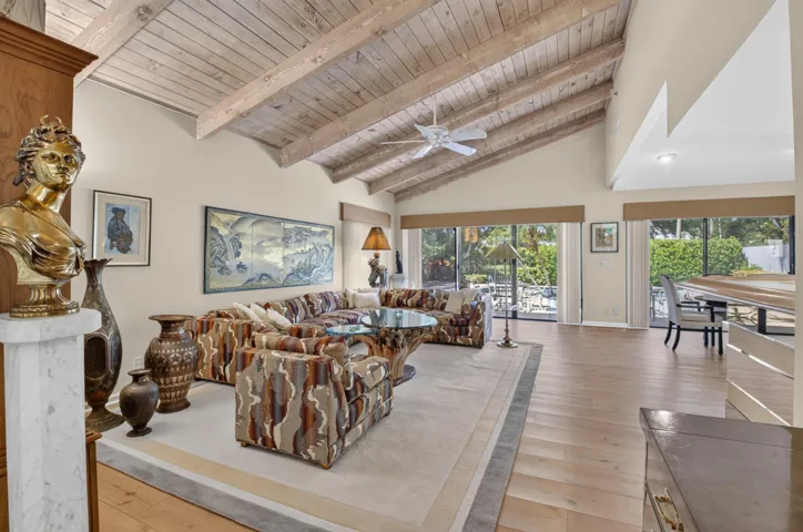 open floor plan--living room