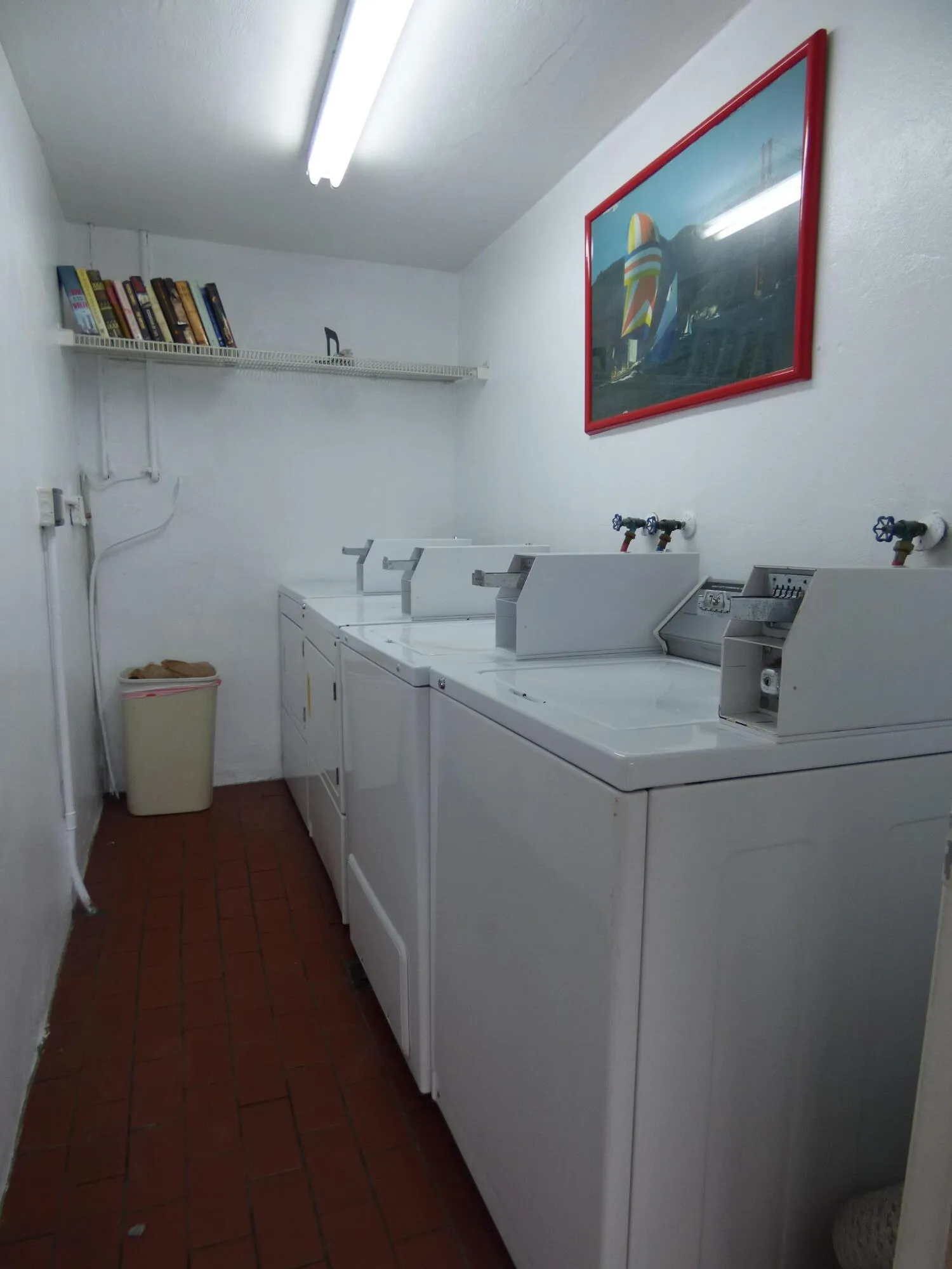 Laundry Downstairs Secure by Carport