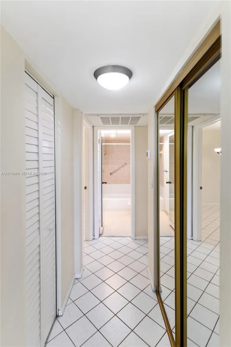 Hallway to bedroom