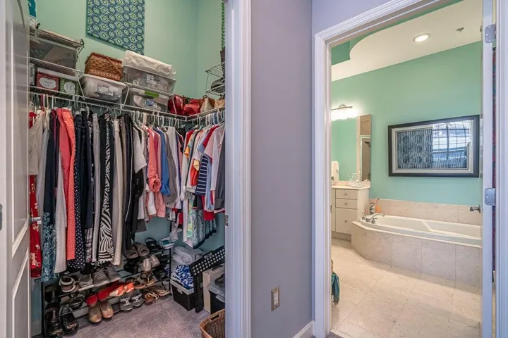 upstairs closet