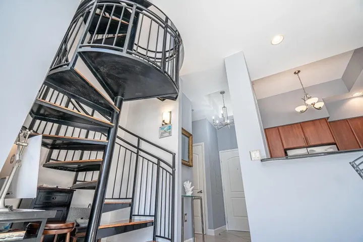 spiral stairs