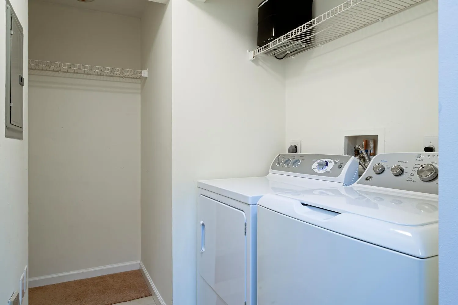 Laundry area