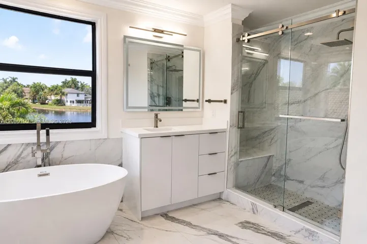 Primary Bathroom – Shower View