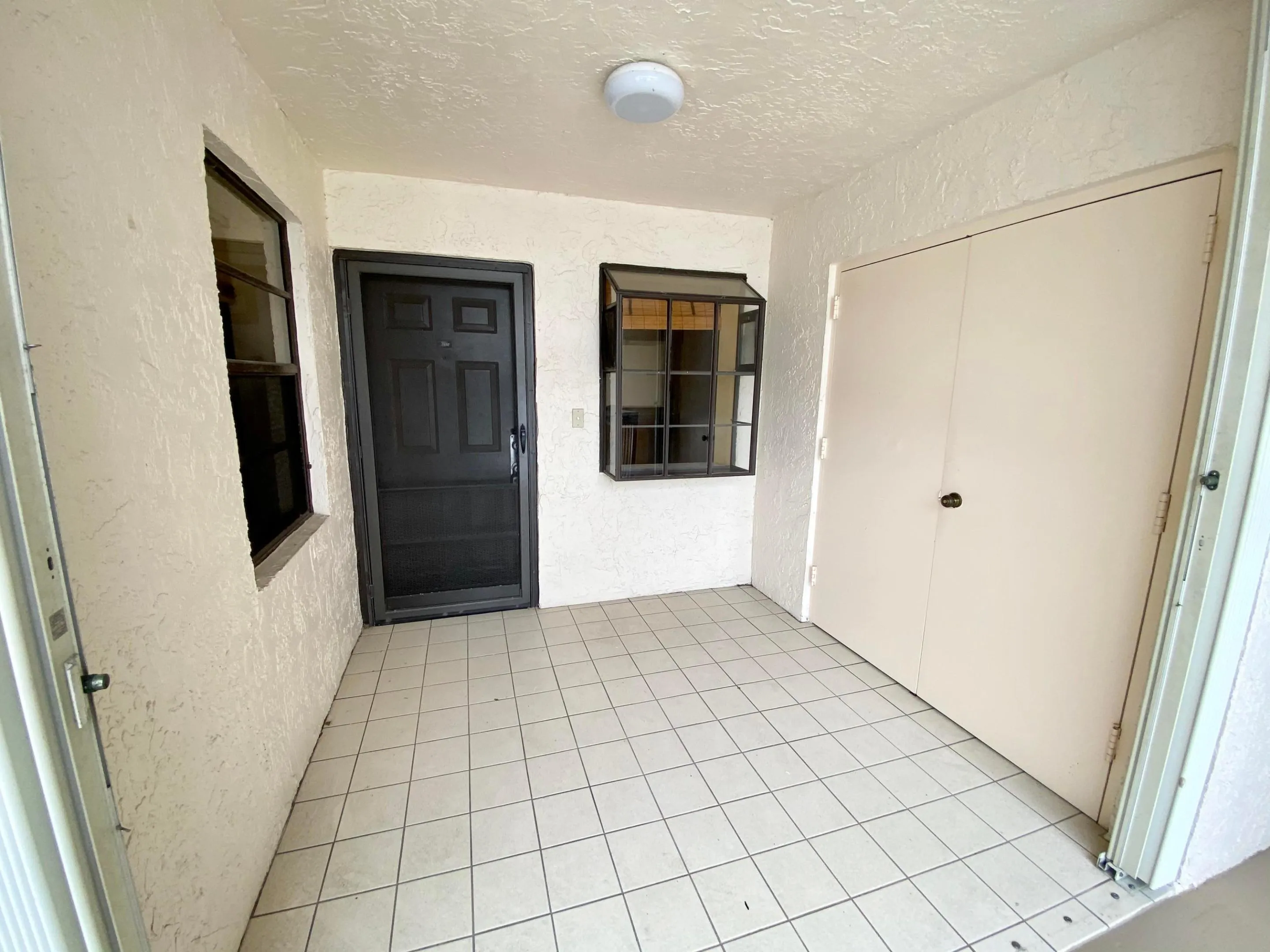 Entrance and storage