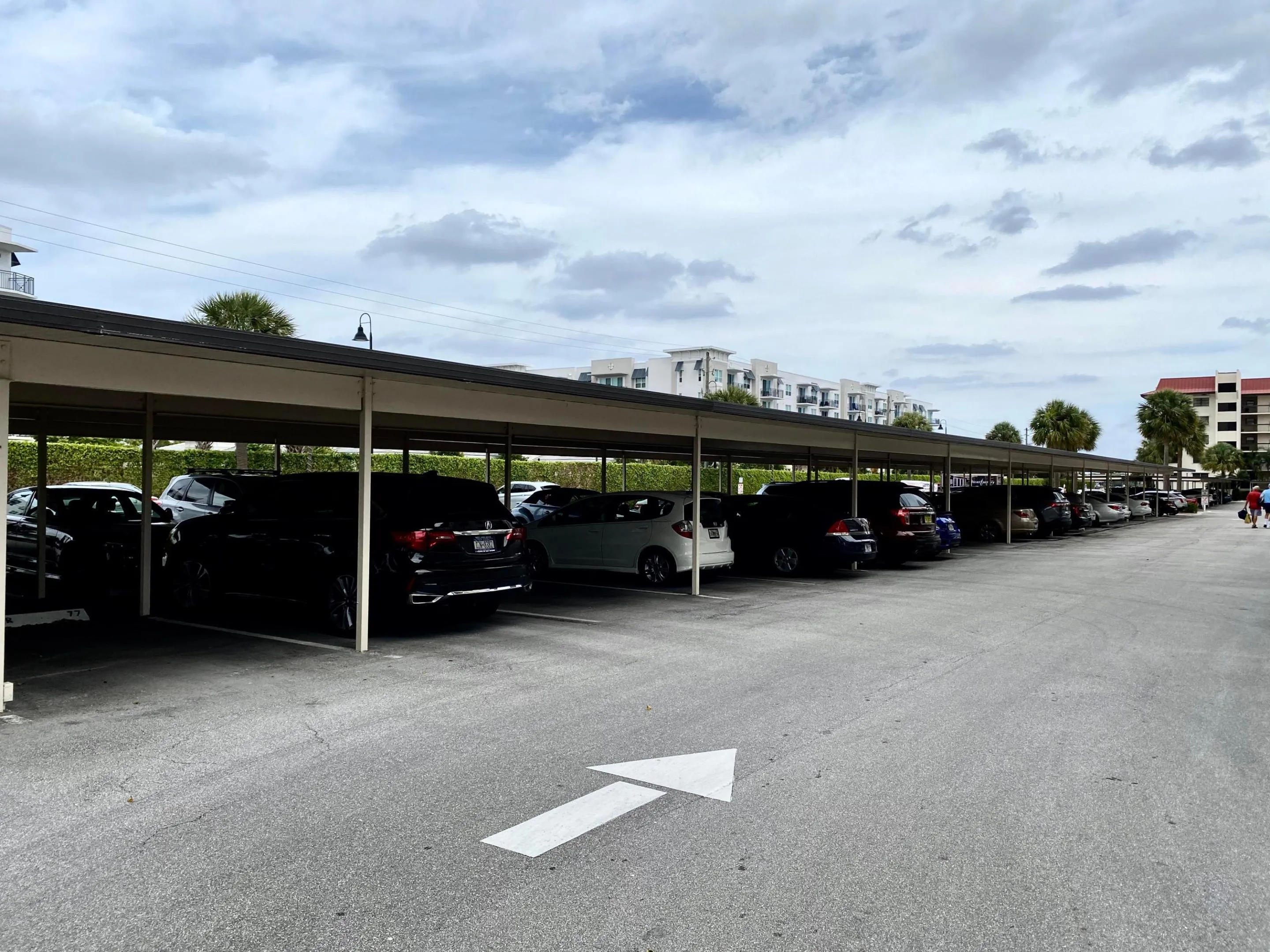 Covered parking