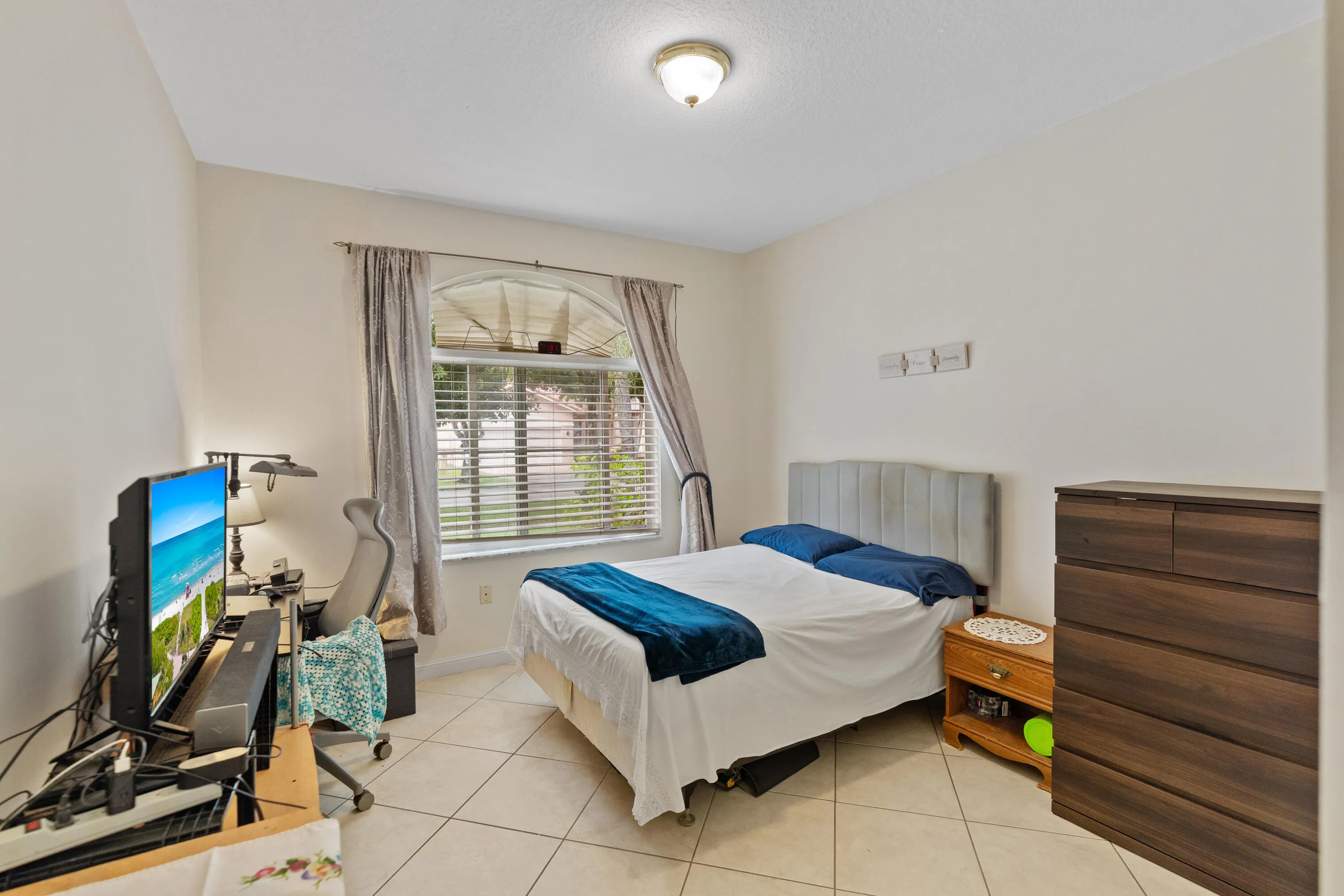 Spacious Secondary Bedroom with Large Window