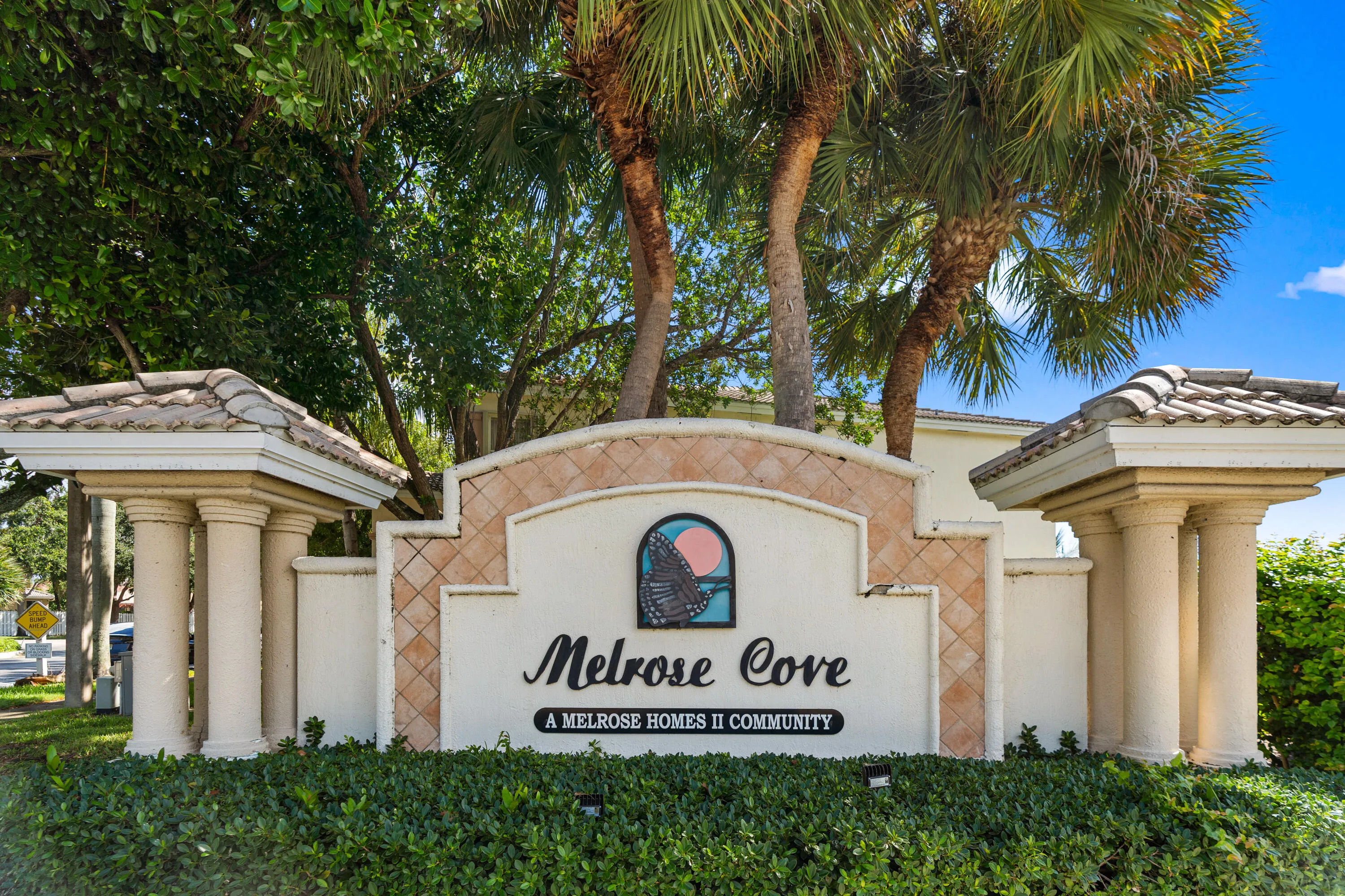 Melrose Cove community entrance