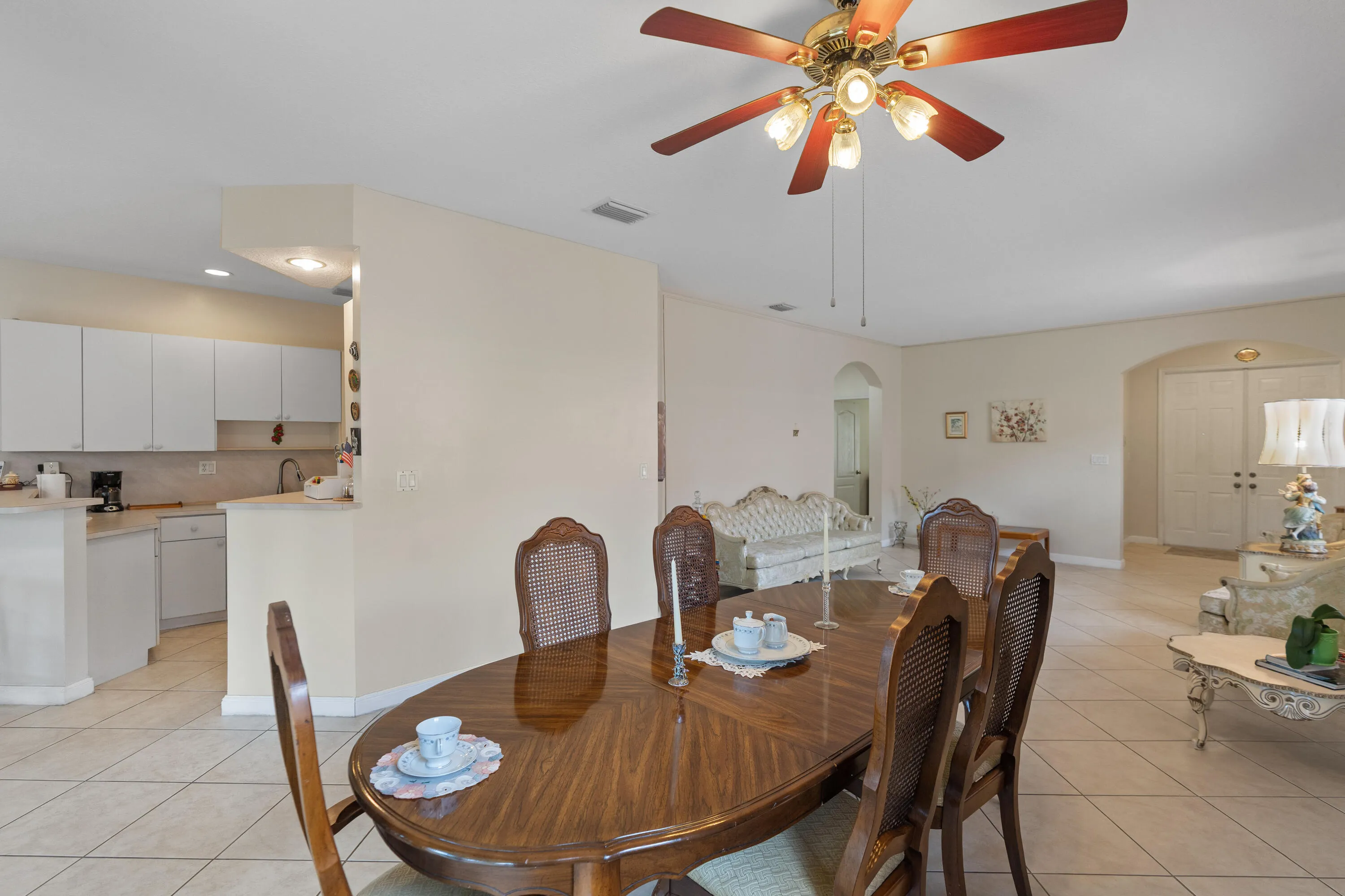 Spacious Dining Room with Easy Kitchen Access