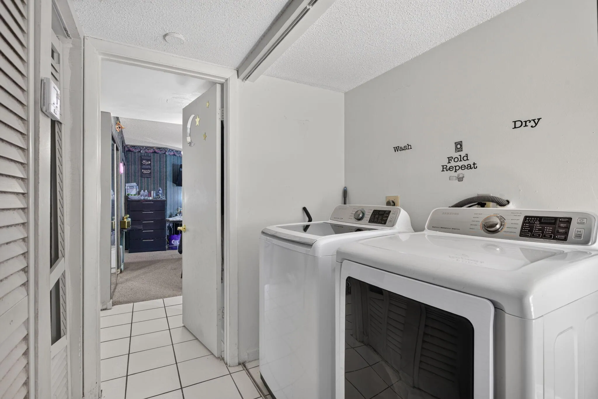 Full size washer and dryer
