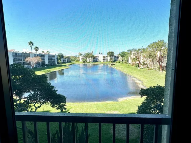 Long lake view from lanai