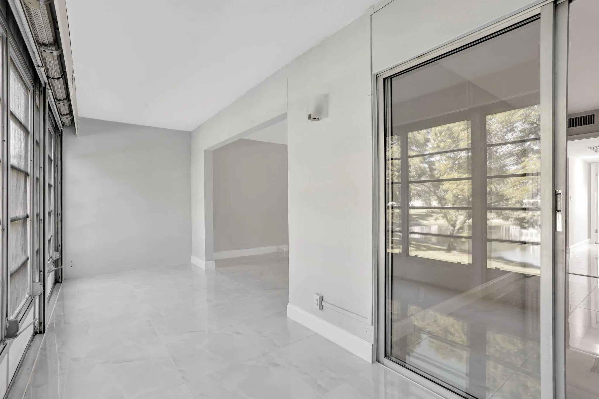 Rear Screened Area