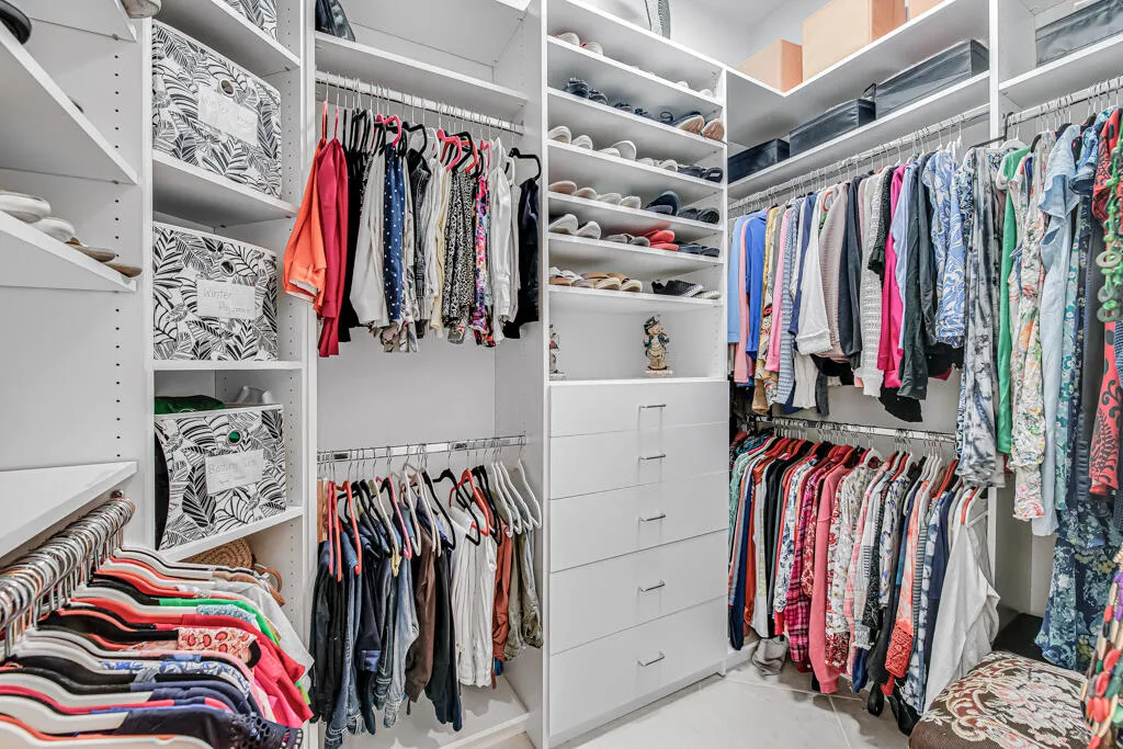 Gorgeous custom closet