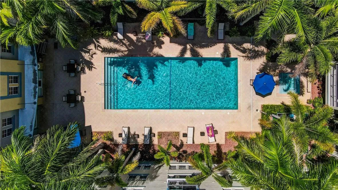 Beautiful pool area