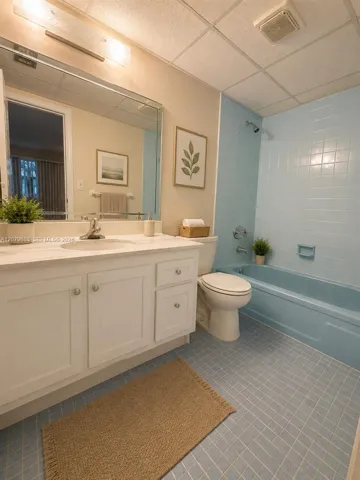 Virtually staged