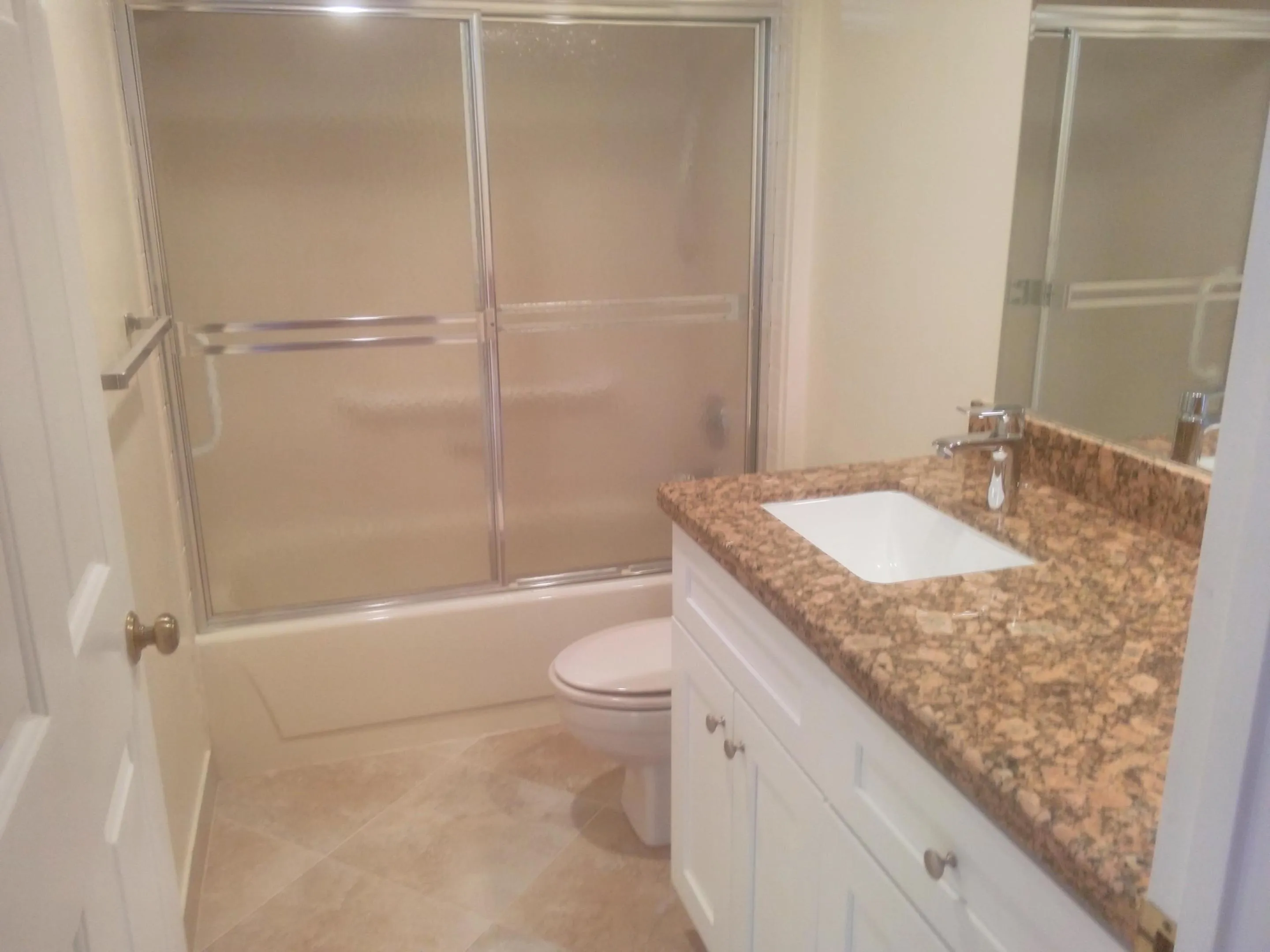 Granite vanity
