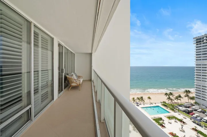 Balcony off the primary with ocean views