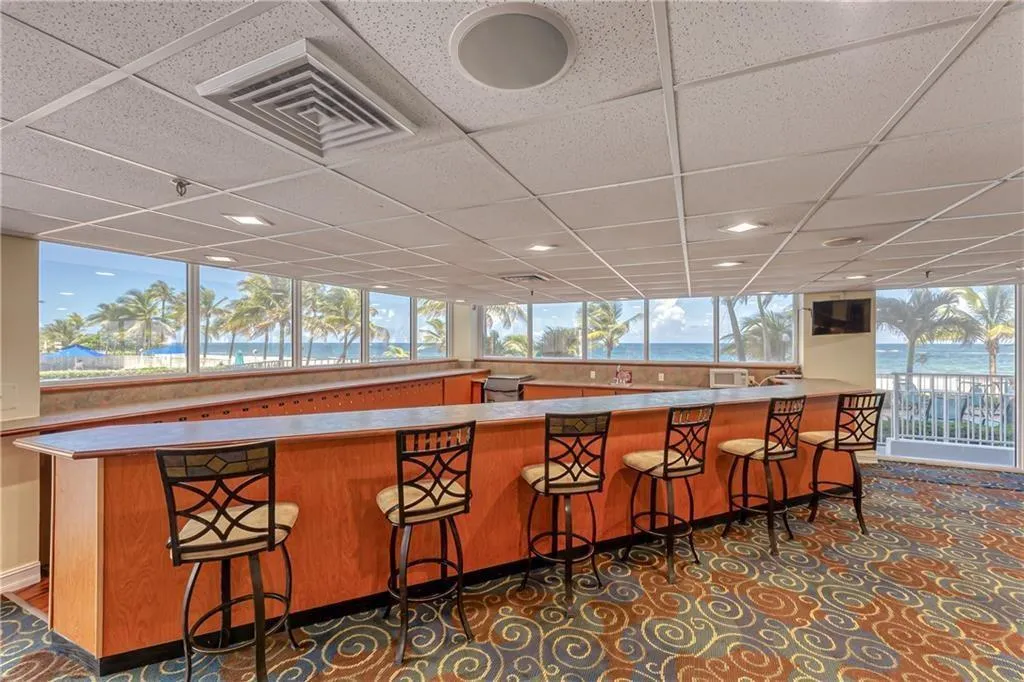 Community Room bar area (under renovation)