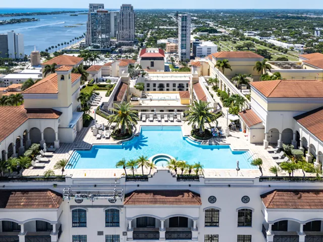 Aerial Views Stunning Rooftop Pool