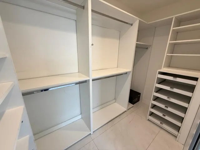 Master closet