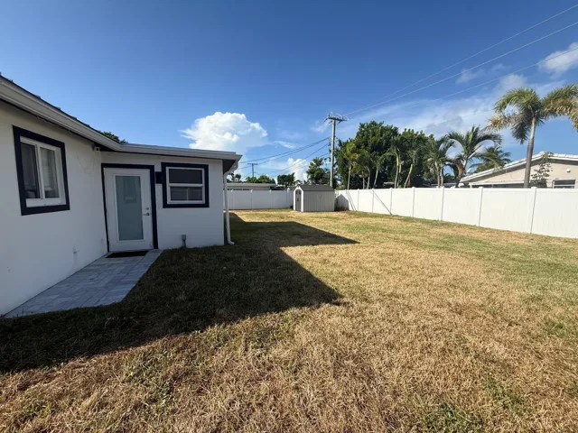 Exit from florida room