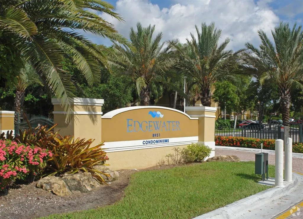 Edgewater entrance
