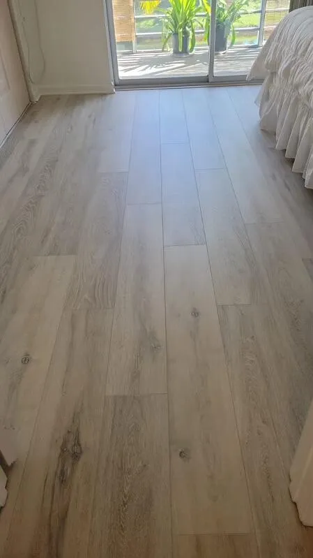 Bedroom floor