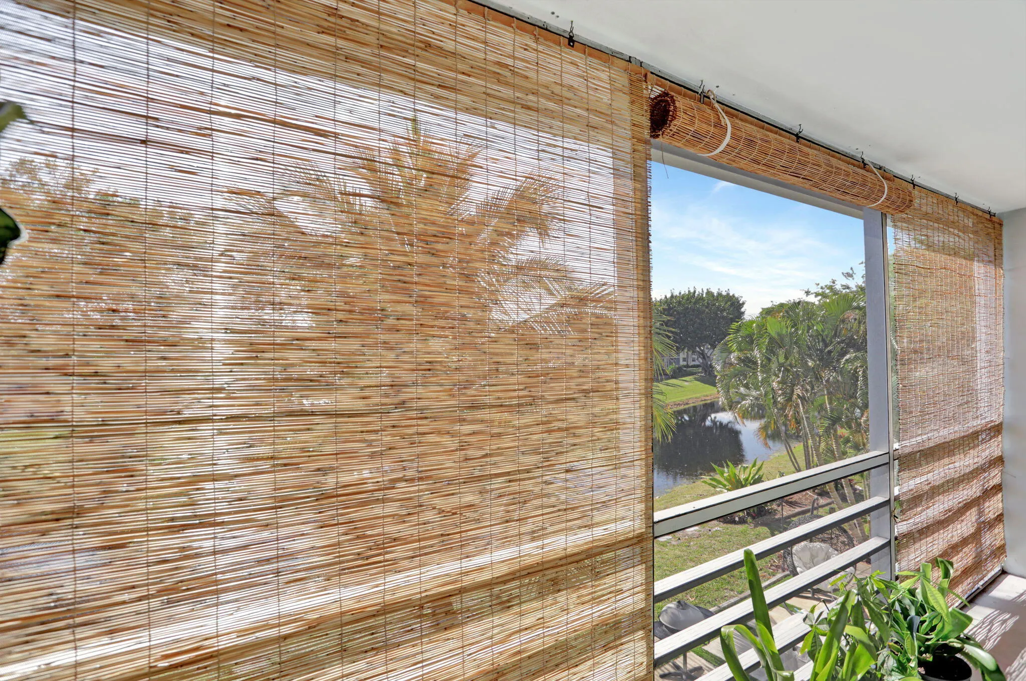 Screened patio