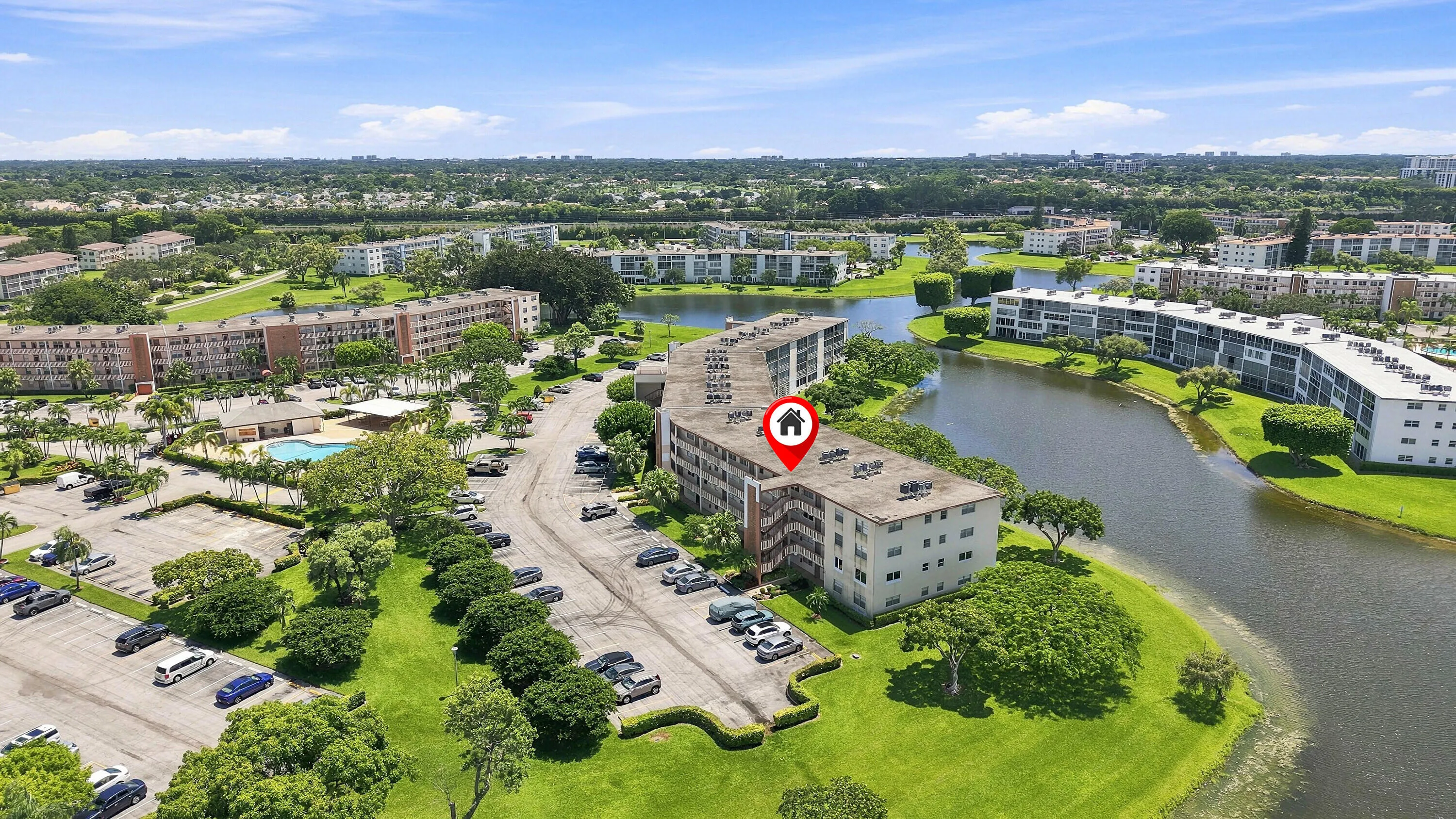 Aerial Neighborhood View