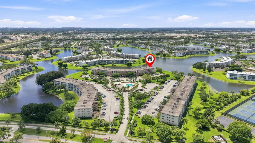 Aerial Neighborhood View
