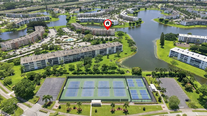 Aerial Neighborhood View