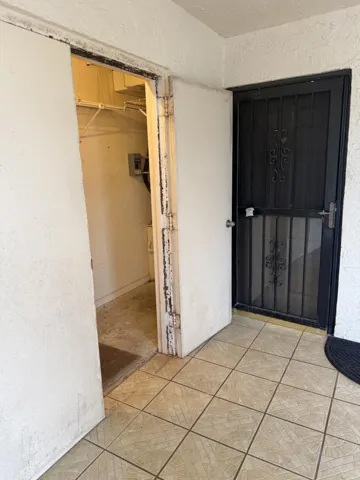 FRONT DOOR/STORAGE