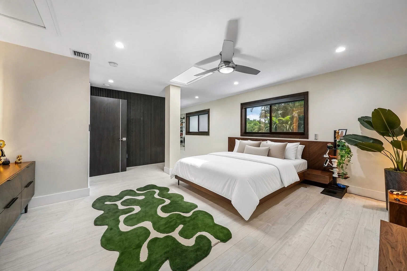 Digitally enhanced using AI. Enhancements include modifications to decorative and non-permanent items, such as bedding. No structural features of the property have been altered.