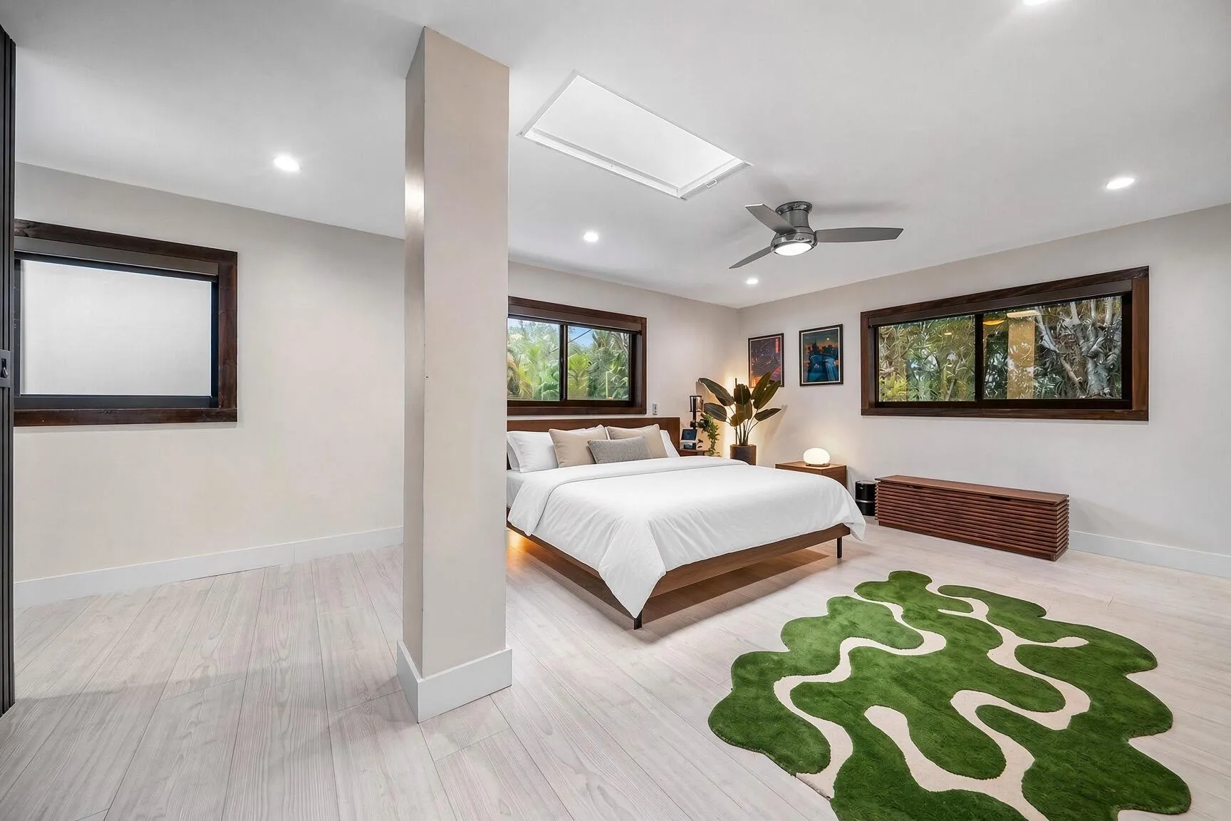 Digitally enhanced using AI. Enhancements include modifications to decorative and non-permanent items, such as bedding. No structural features of the property have been altered.