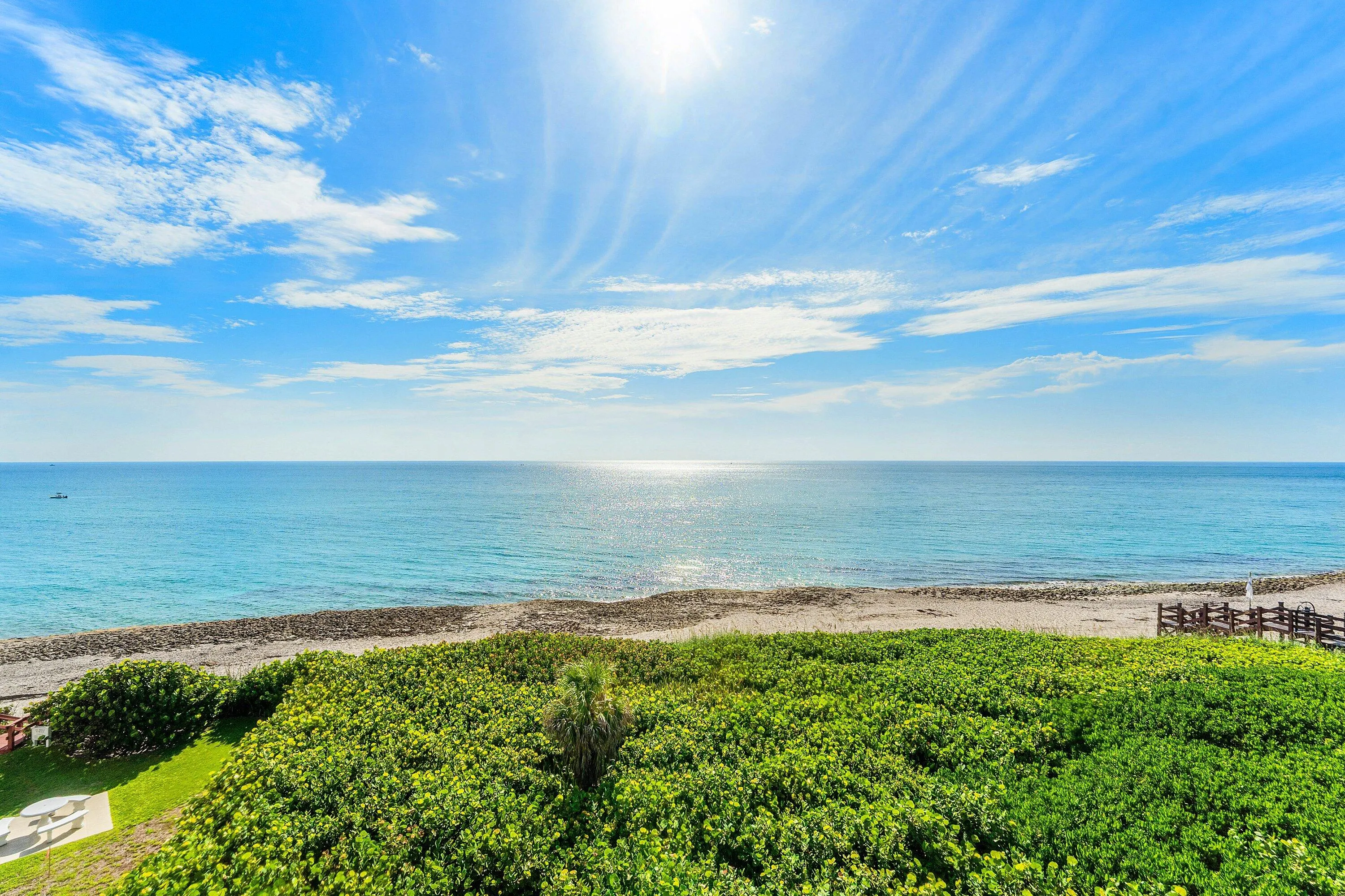 Direct Atlantic and beach views make Penthouse 401's dune-line oceanfront position unmistakable.