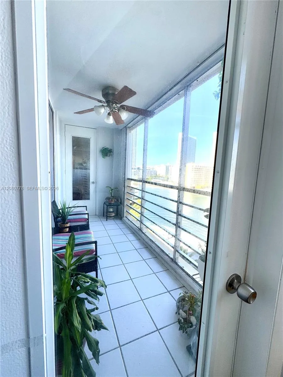Balcony entrance from bedroom Balcony entrance from bedroom