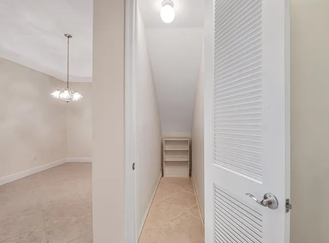 Extra closet space