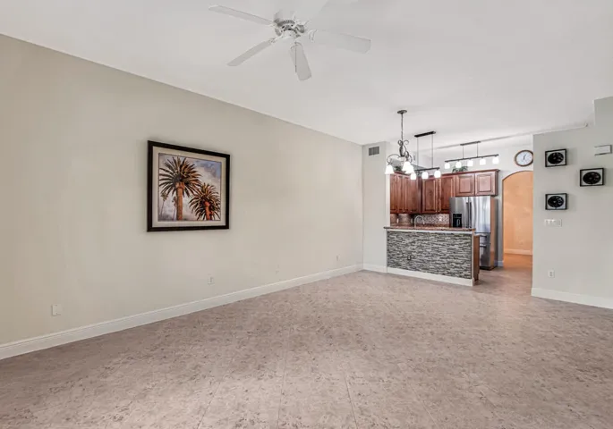 Family room, kitchen