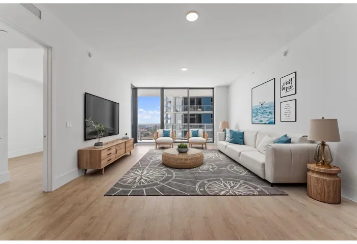 Virtually Staged Great Room