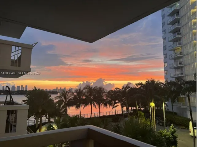 View from balcony
