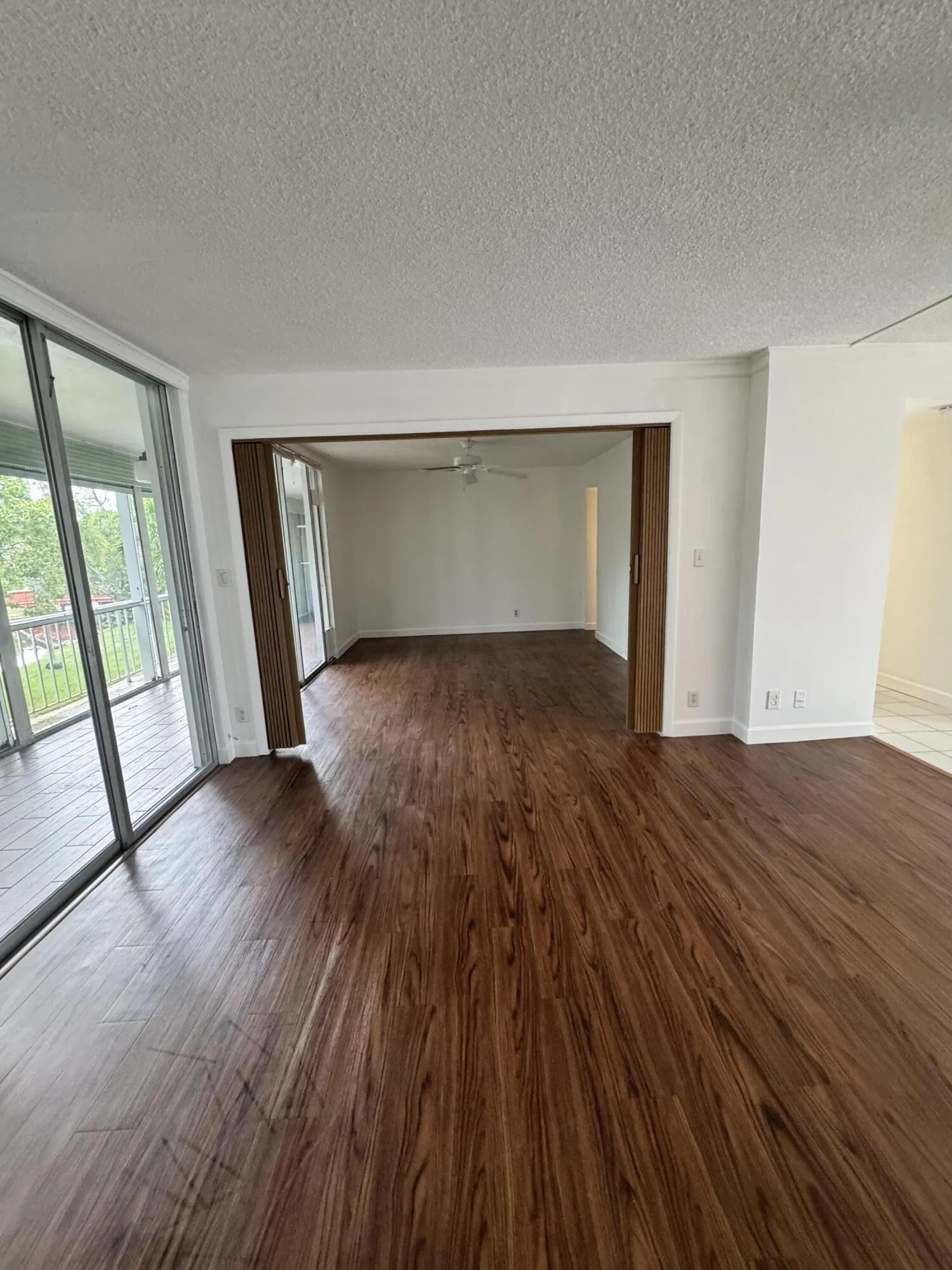 SECOND BEDROOM HAS DOORS YOU CAN OPEN OR CLOSE